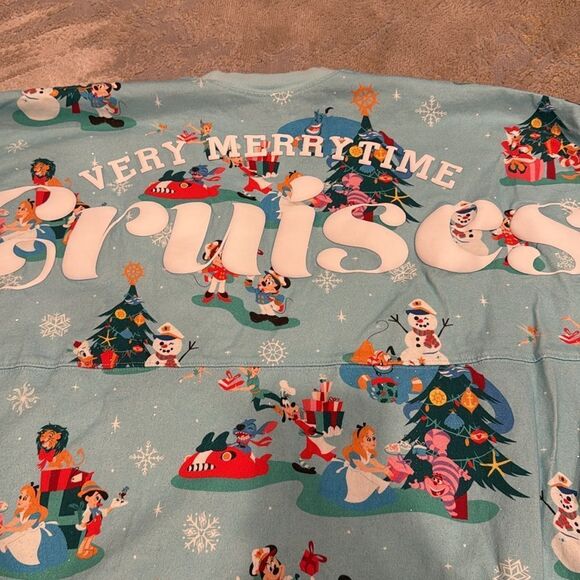 Disney Cruise Line Spirit Jersey  Limited Edition Christmas Exclusive size L - Picture 4 of 10